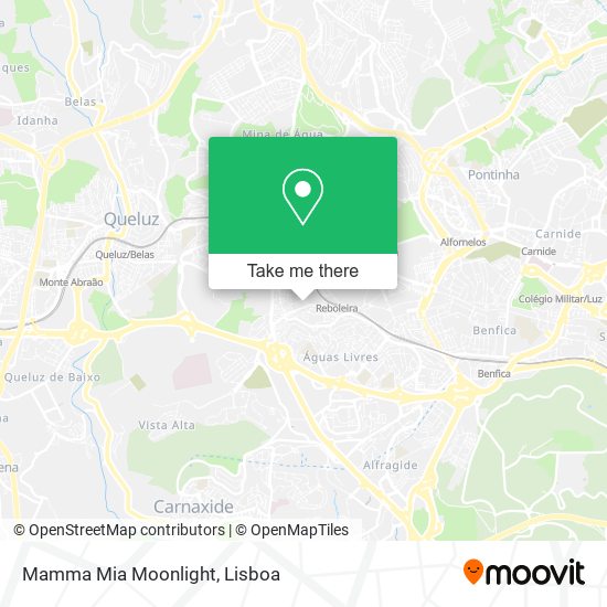 Mamma Mia Moonlight mapa
