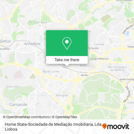 Home State-Sociedade de Mediação Imobiliária, Lda map