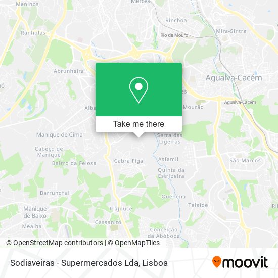 Sodiaveiras - Supermercados Lda map