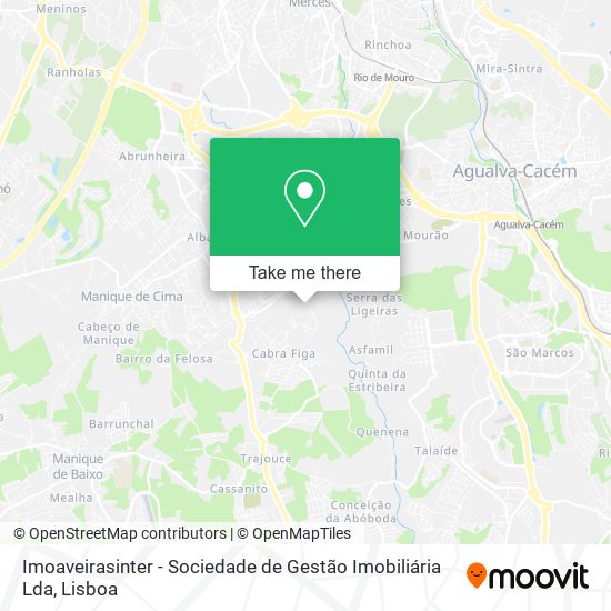 Imoaveirasinter - Sociedade de Gestão Imobiliária Lda map
