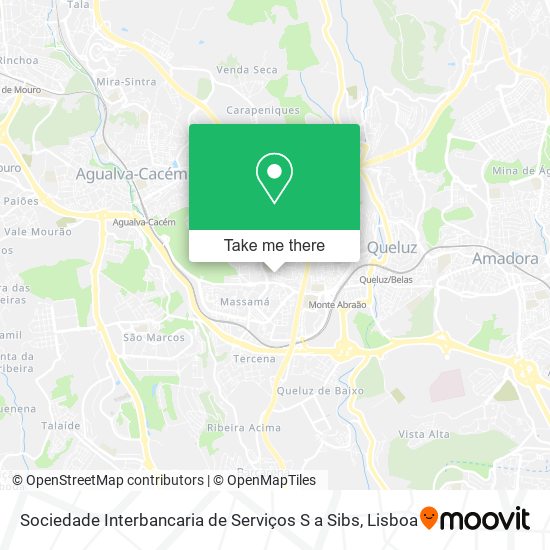 Sociedade Interbancaria de Serviços S a Sibs map