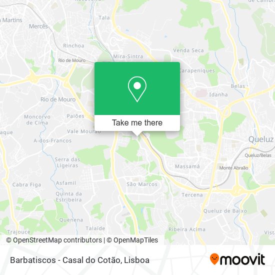 Barbatiscos - Casal do Cotão map