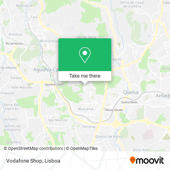 Vodafone Shop mapa