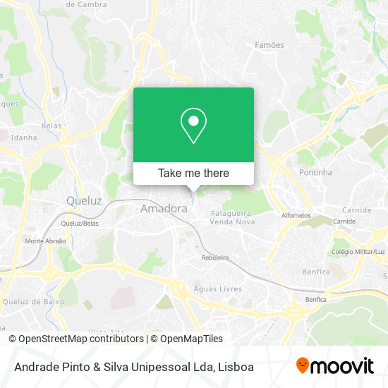 Andrade Pinto & Silva Unipessoal Lda map
