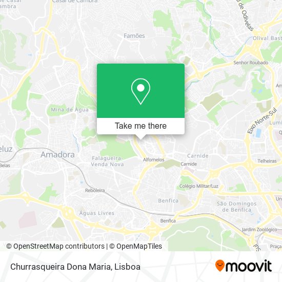 Churrasqueira Dona Maria map