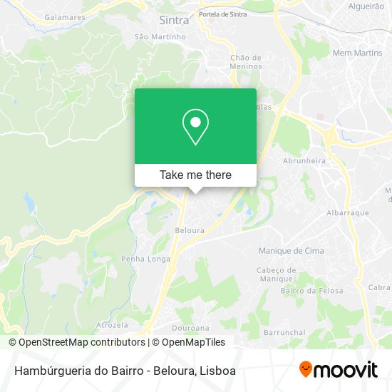 Hambúrgueria do Bairro - Beloura map