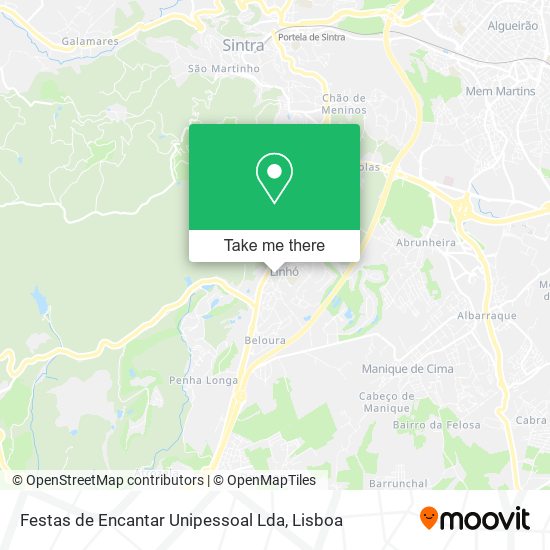Festas de Encantar Unipessoal Lda map