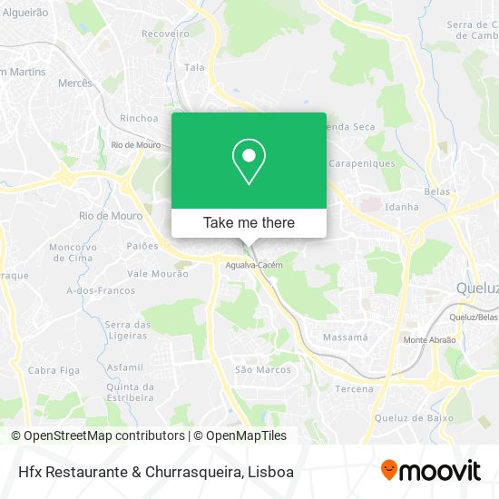 Hfx Restaurante & Churrasqueira map