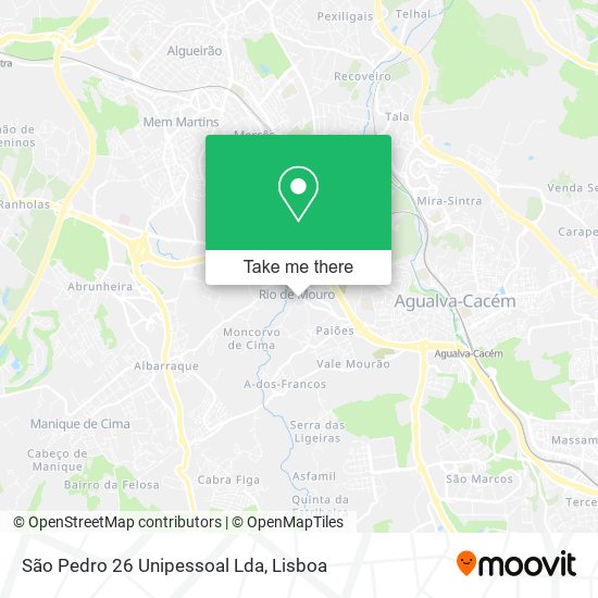 São Pedro 26 Unipessoal Lda mapa
