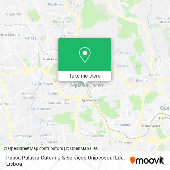 Passa Palavra-Catering & Serviços Unipessoal Lda map