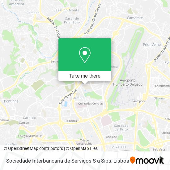 Sociedade Interbancaria de Serviços S a Sibs mapa