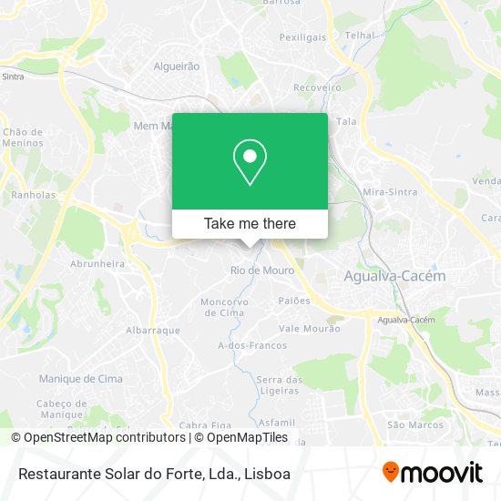 Restaurante Solar do Forte, Lda. map