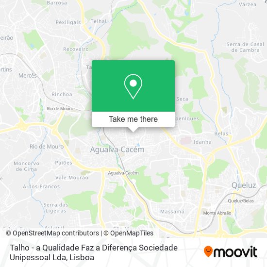 Talho - a Qualidade Faz a Diferença Sociedade Unipessoal Lda map