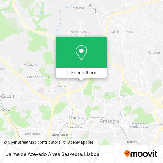 Jaime de Azevedo Alves Saavedra map