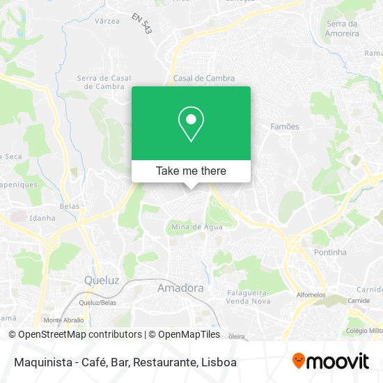 Maquinista - Café, Bar, Restaurante mapa