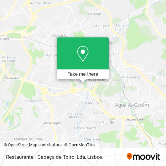 Restaurante - Cabeça de Toiro, Lda map