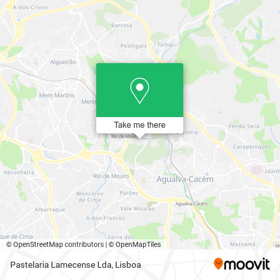 Pastelaria Lamecense Lda map