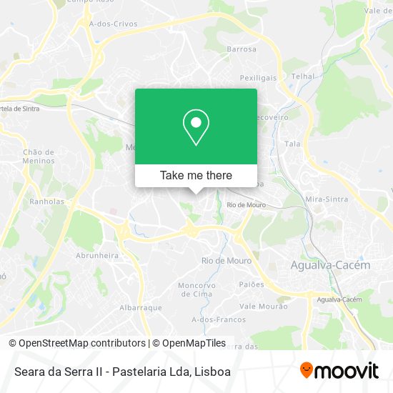 Seara da Serra II - Pastelaria Lda map