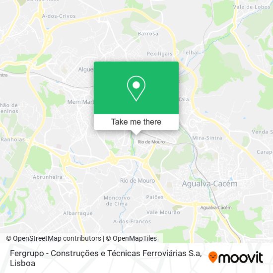 Fergrupo - Construções e Técnicas Ferroviárias S.a mapa