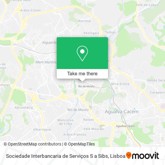 Sociedade Interbancaria de Serviços S a Sibs mapa