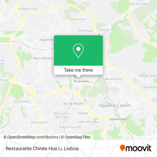 Restaurante Chinês Hua Li map