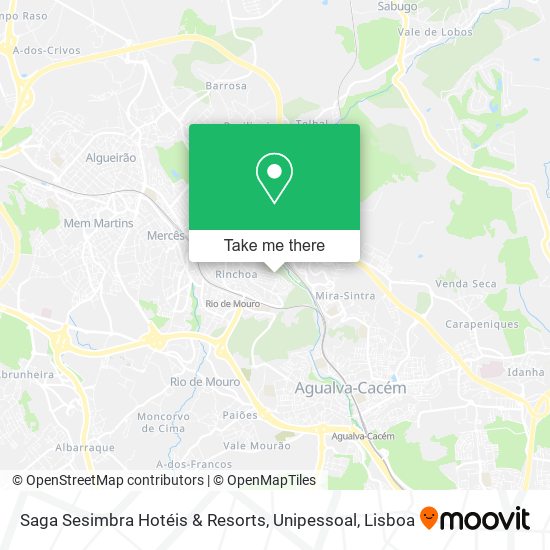 Saga Sesimbra Hotéis & Resorts, Unipessoal mapa