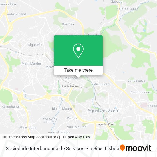 Sociedade Interbancaria de Serviços S a Sibs mapa