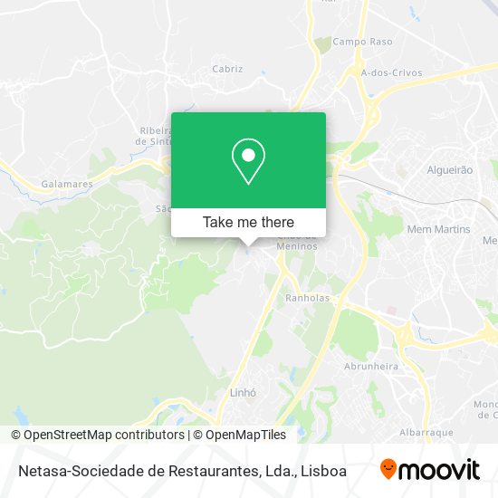 Netasa-Sociedade de Restaurantes, Lda. mapa