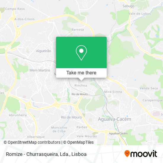 Romize - Churrasqueira, Lda. map