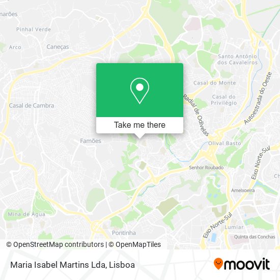 Maria Isabel Martins Lda mapa