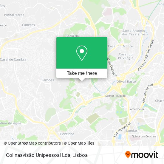 Colinasvisão Unipessoal Lda map
