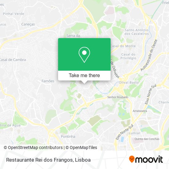 Restaurante Rei dos Frangos map