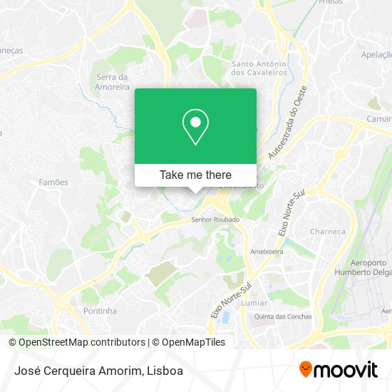 José Cerqueira Amorim map