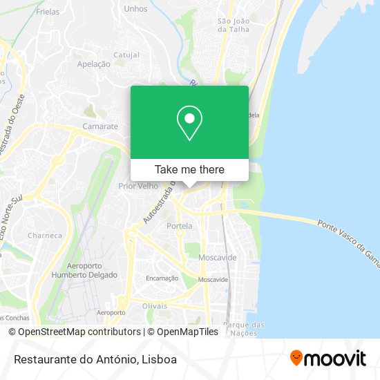 Restaurante do António map