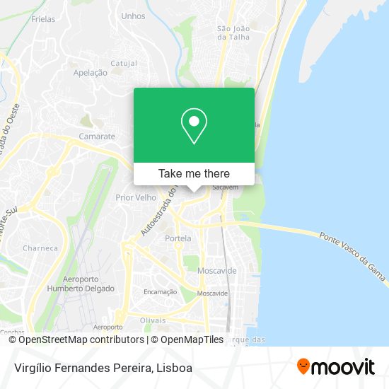 Virgílio Fernandes Pereira map