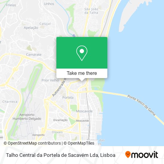 Talho Central da Portela de Sacavém Lda map