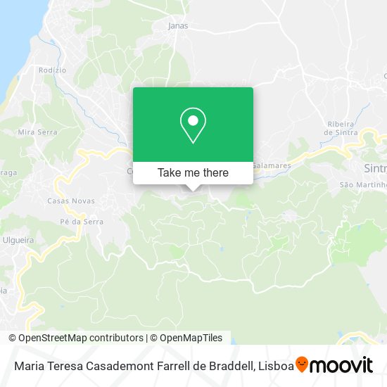 Maria Teresa Casademont Farrell de Braddell mapa