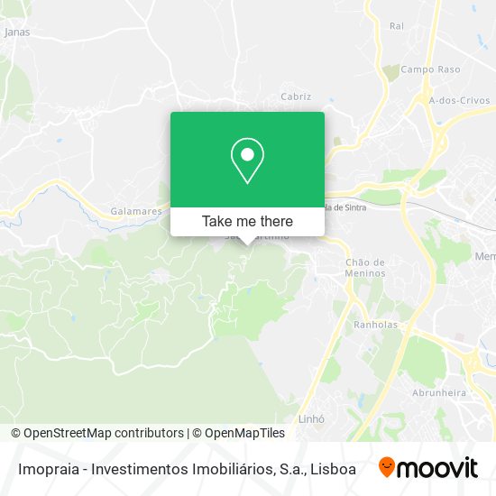 Imopraia - Investimentos Imobiliários, S.a. mapa
