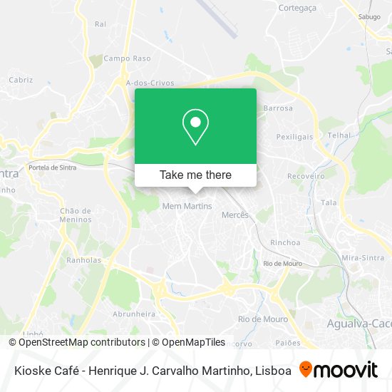 Kioske Café - Henrique J. Carvalho Martinho map