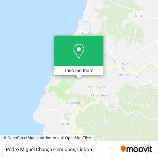 Pedro Miguel Chança Henriques map