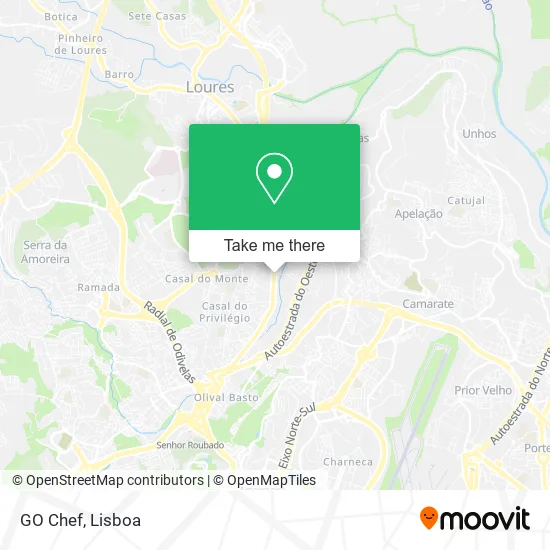 GO Chef map