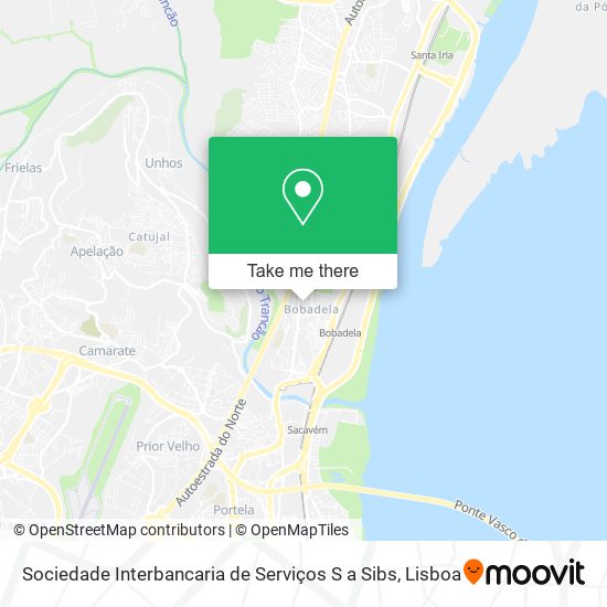 Sociedade Interbancaria de Serviços S a Sibs mapa