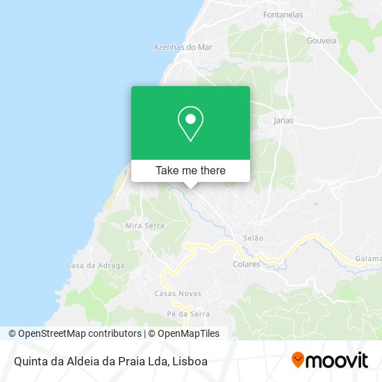 Quinta da Aldeia da Praia Lda map