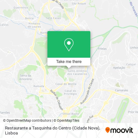 Restaurante a Tasquinha do Centro (Cidade Nova) map