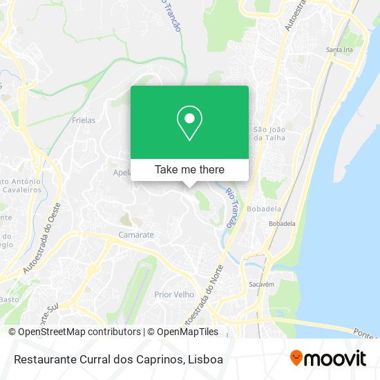 Restaurante Curral dos Caprinos map