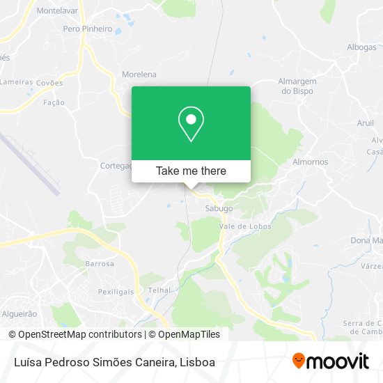 Luísa Pedroso Simões Caneira map