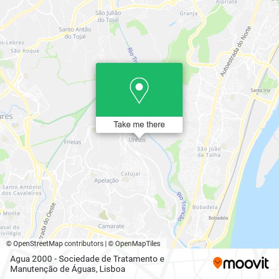Agua 2000 - Sociedade de Tratamento e Manutenção de Águas mapa