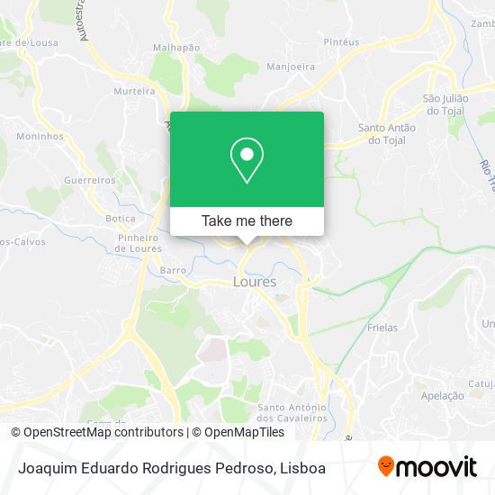 Joaquim Eduardo Rodrigues Pedroso mapa