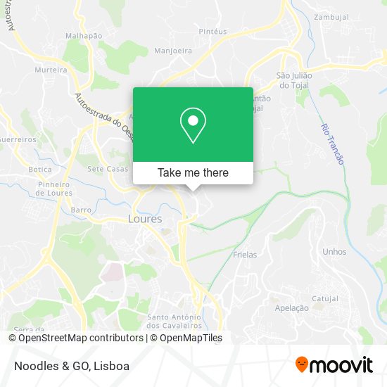 Noodles & GO map