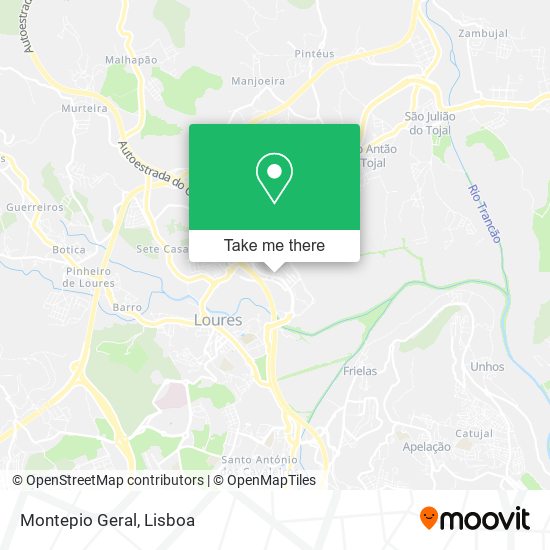 Montepio Geral mapa